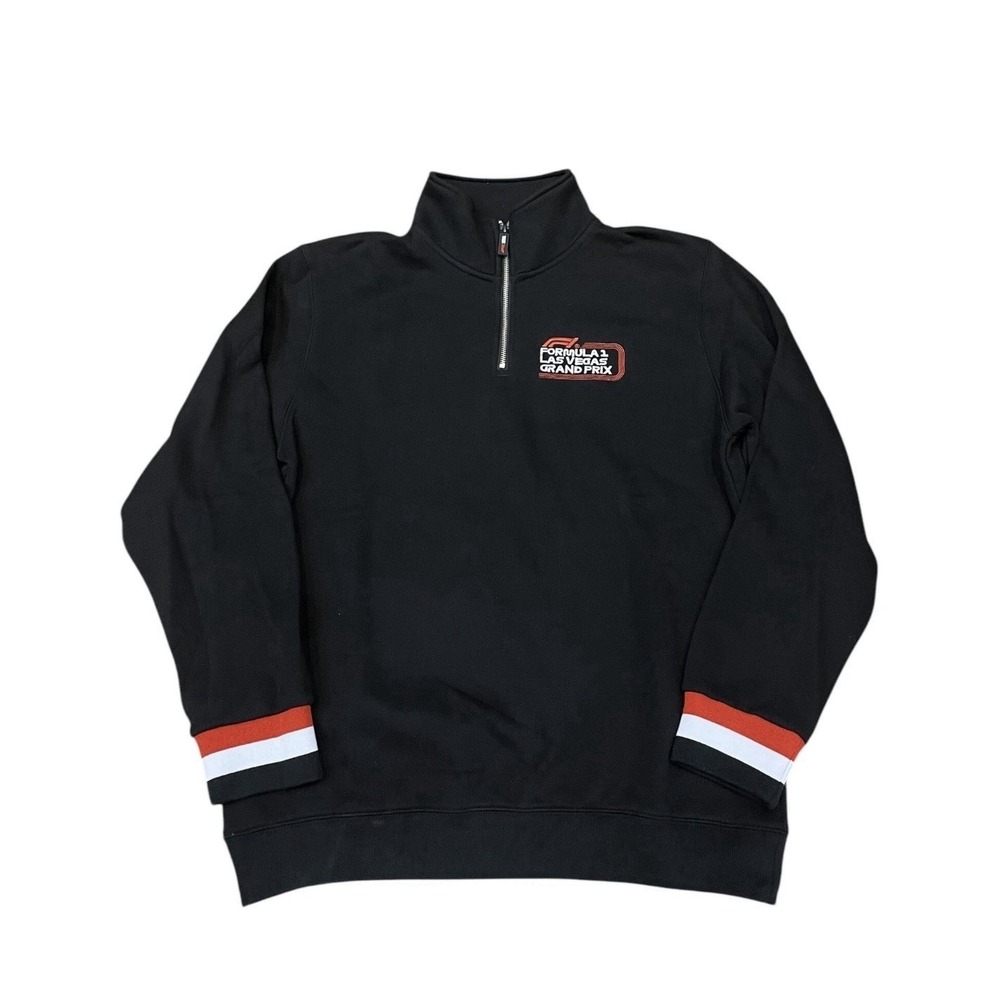 Formula 1 Racing F1 Las Vegas 2023 1/4 Zip Sweatshirt Sz XL Pullover Race Car
